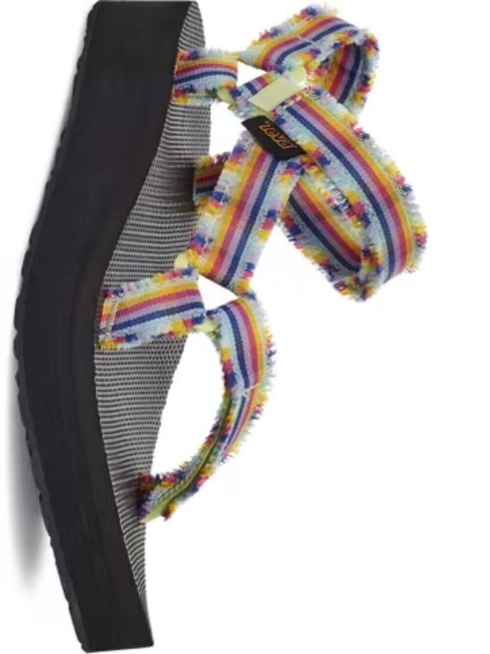 Teva Women's NEW Midform Fray Sandals - Frazier Black Multi Size 9